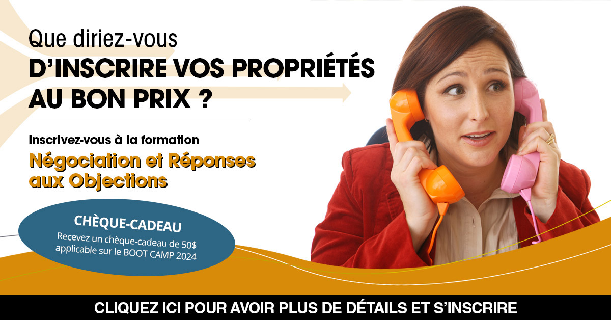 Negociation et reponses aux objections