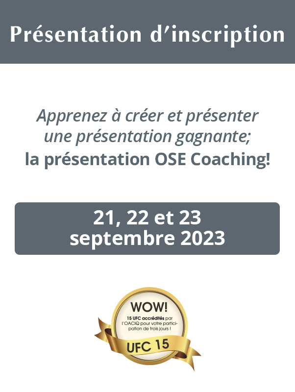 presentation d'inscription