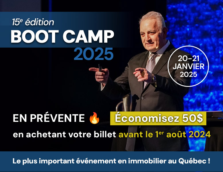 En prévente 🔥 - Achetez votre billet avant le 1er aout 2024 et économisez 50$ !

Inscrivez-vous dès maintenant pour le plus important événement en immobilier au Québec ! 

📆 Réservez la date ! Le 20 et 21 janvier 2025

Pour la 15e année consécutive OSE Coaching permet à des milliers de courtiers immobiliers de débuter l’année en puissance. Quels seront vos défis en 2025 ?