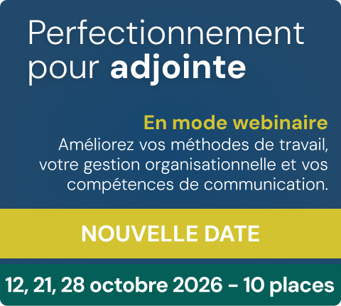 perfectionnement pour adjointe