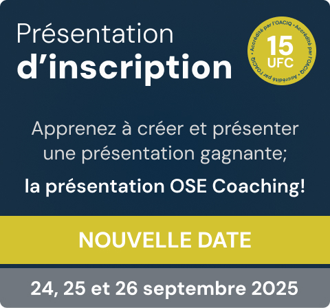 présentation d'isncription